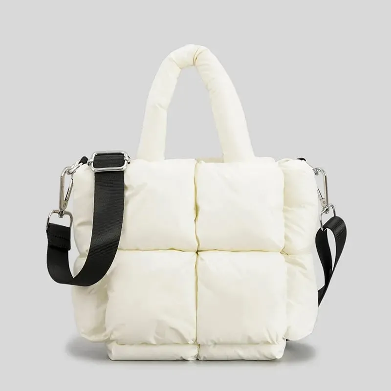 Large Tote Padded Handbag