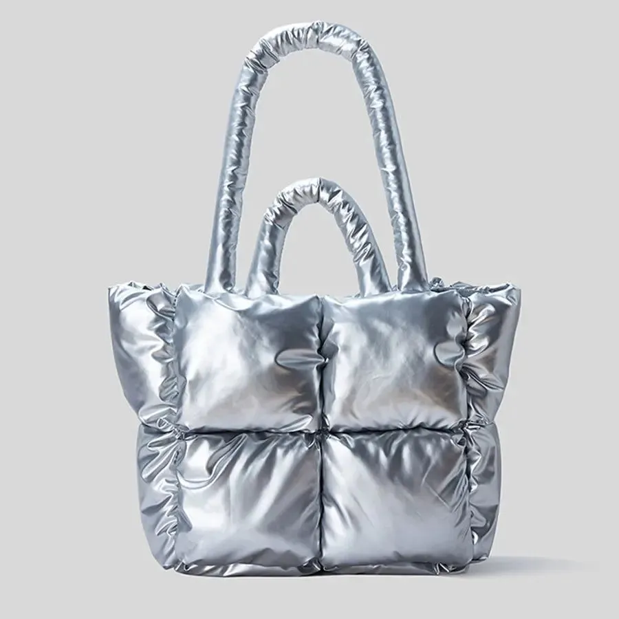 Large Tote Padded Handbag