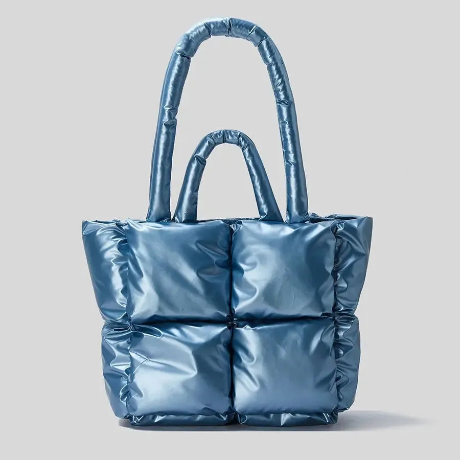 Large Tote Padded Handbag
