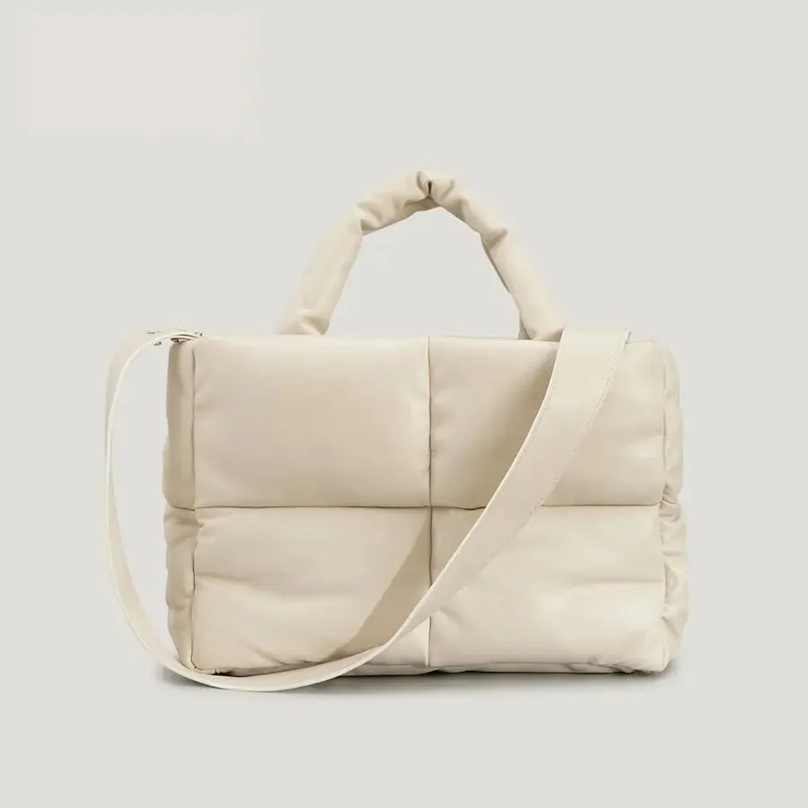 Large Tote Padded Handbag