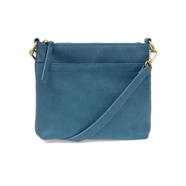 Layla Top Zip Crossbody Bag - L8105-06  -  Women's  PEACOCK