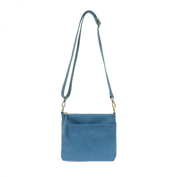 Layla Top Zip Crossbody Bag - L8105-06  -  Women's  PEACOCK