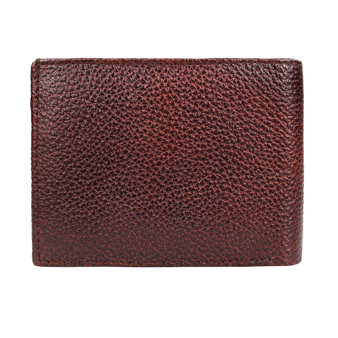Leather World Genuine Grained Leather Wallet For Men