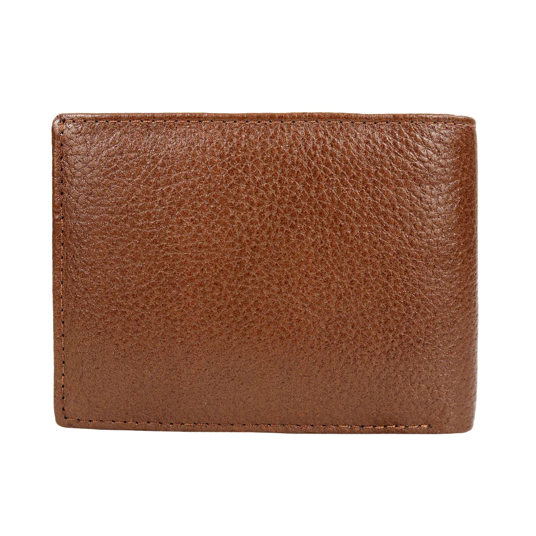 Leather World Genuine Grained Leather Wallet For Men
