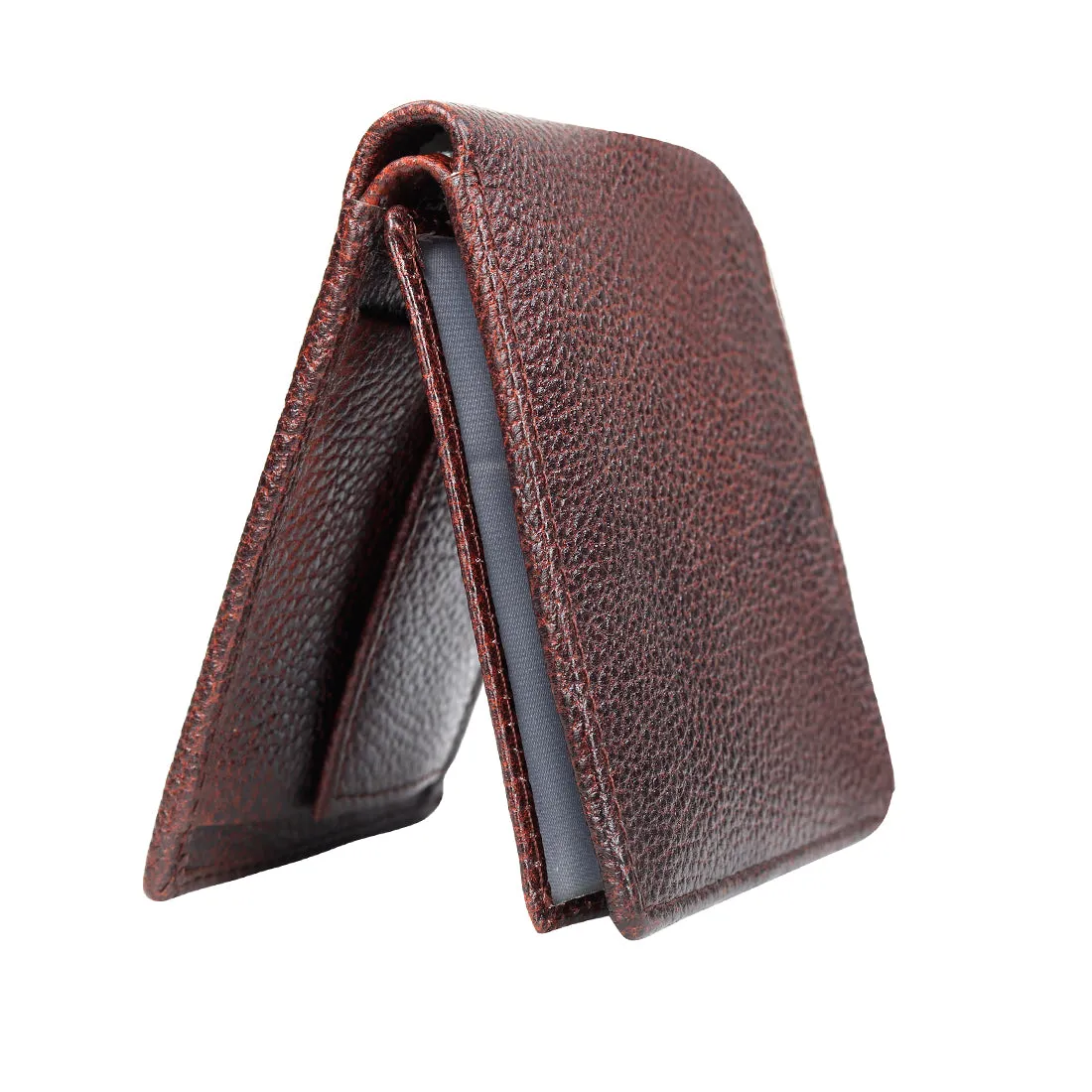 Leather World Genuine Grained Leather Wallet For Men