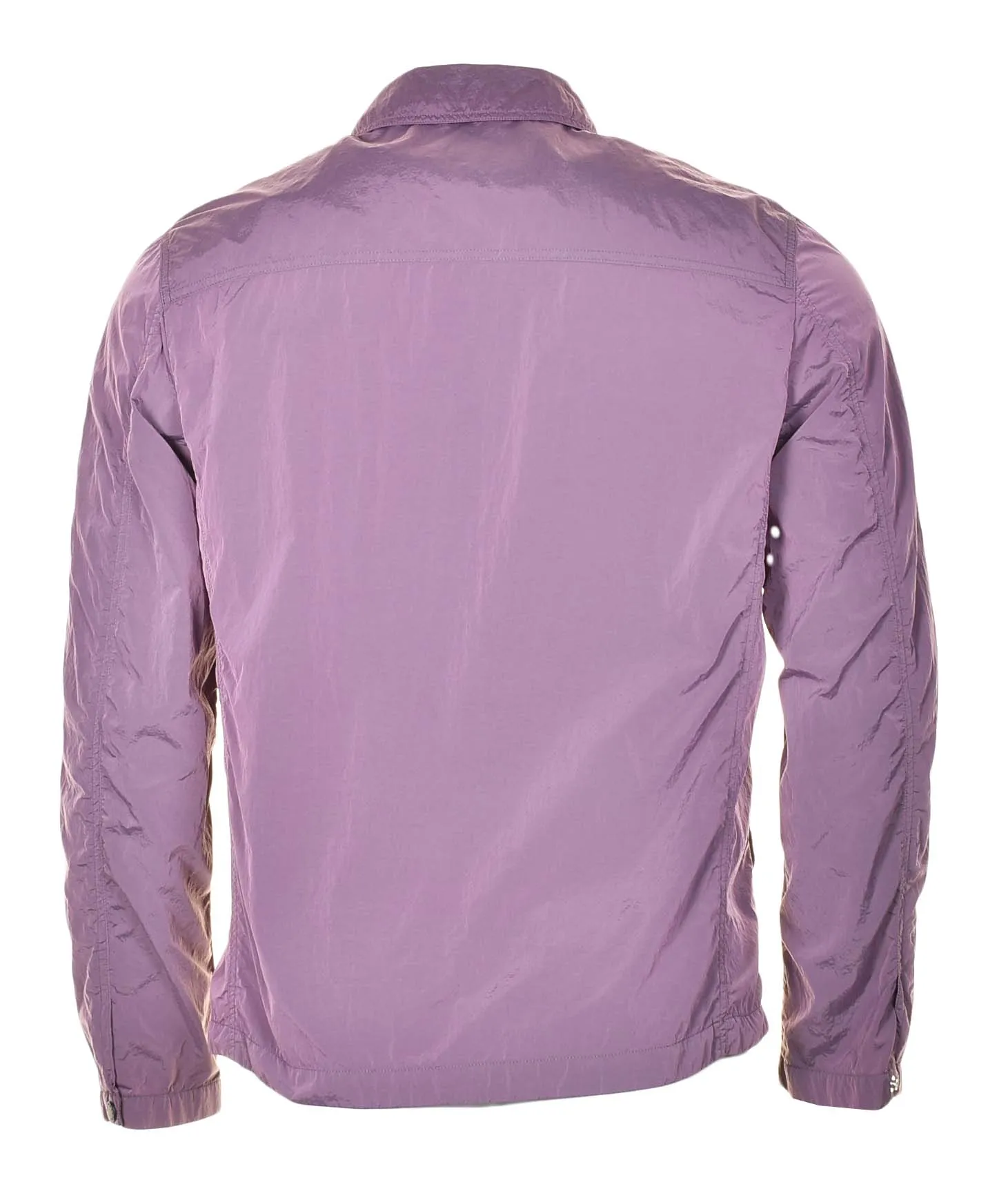 Lightweight Econyl Overshirt Purple