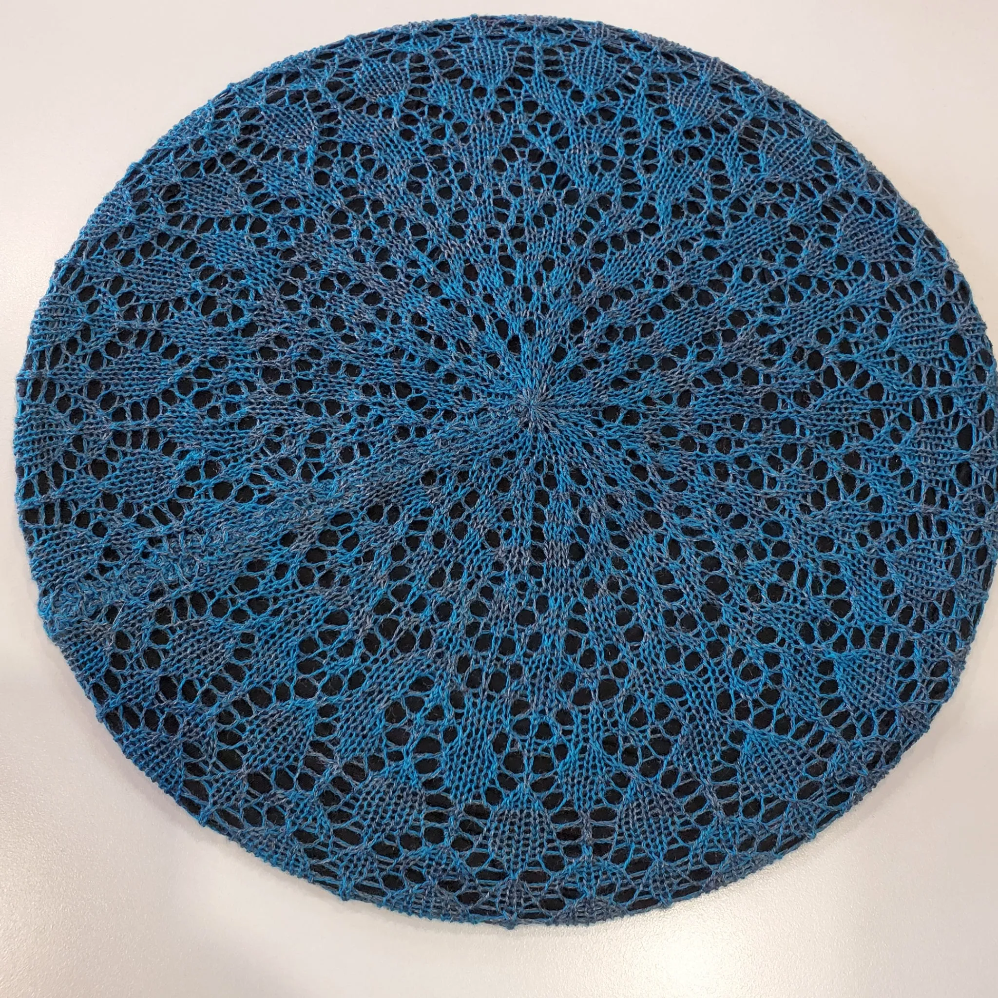 Lightweight Lined Two Toned Berets Atifa