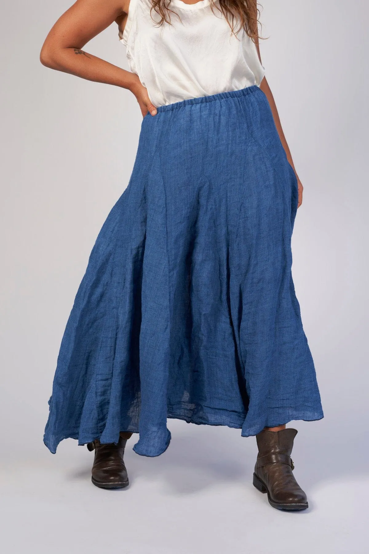 Lily - Lightweight Indigo Linen