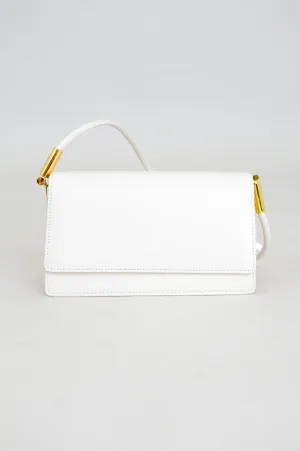 Lina Bag, White, Leather