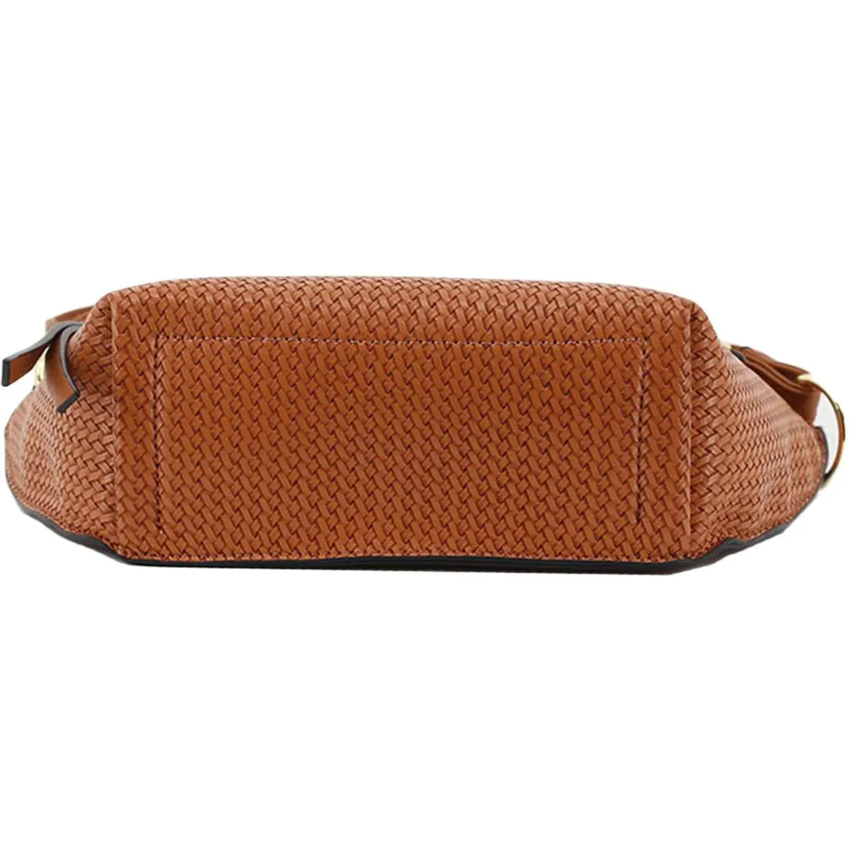 LONDON FOG Aphina Faux Leather Crossbody Bag in Cognac