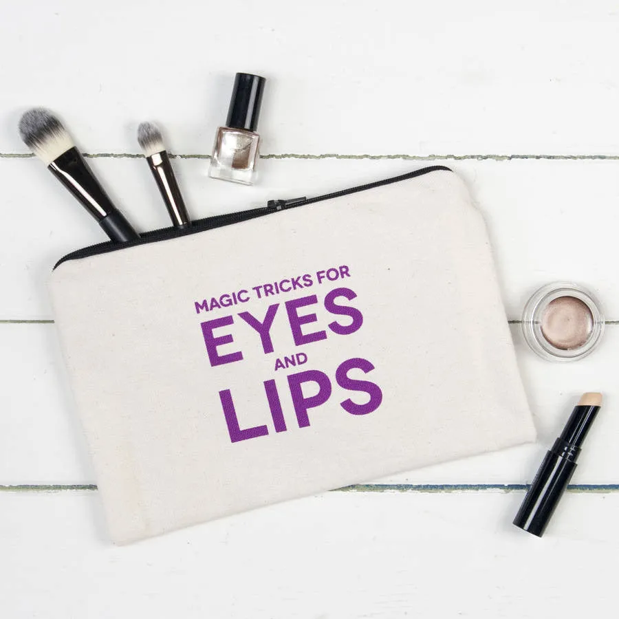 Magic Tricks Make Up Pouch