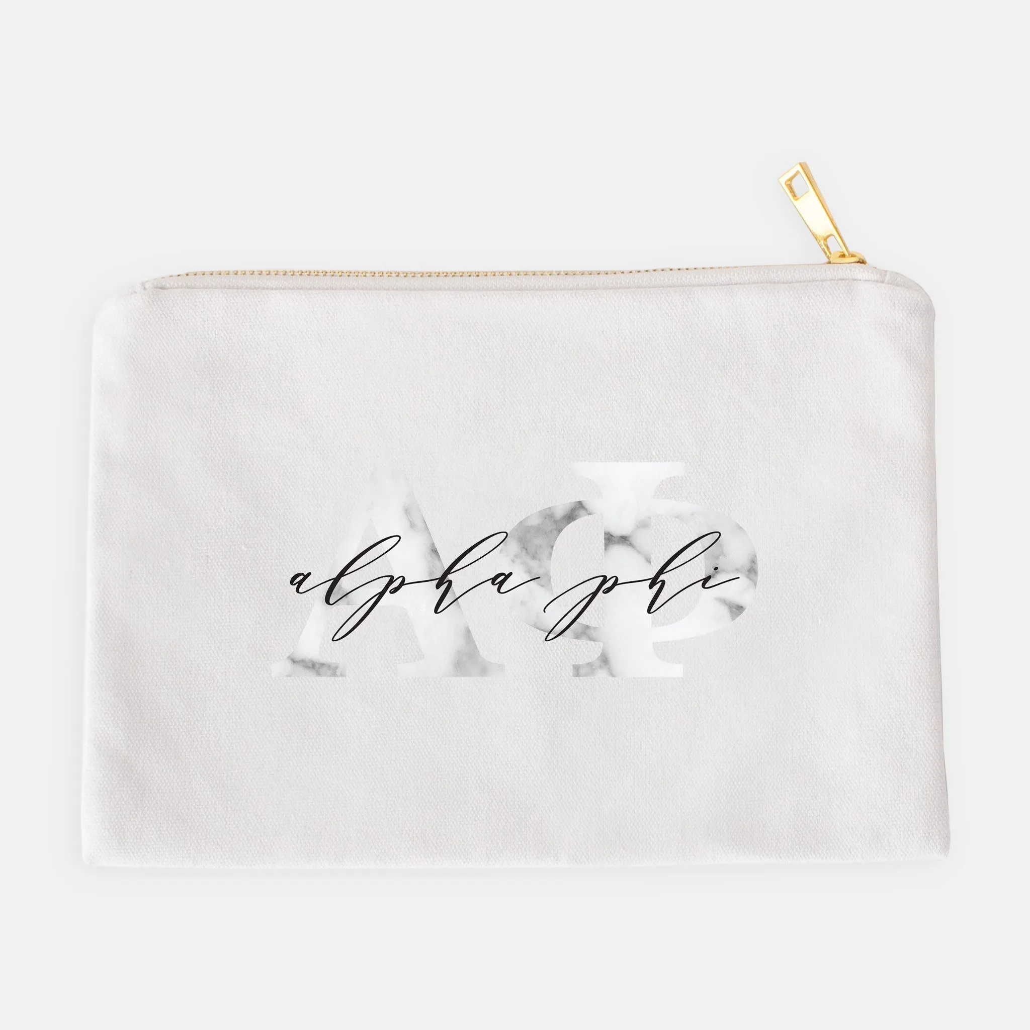 Marble Cosmetic Bag