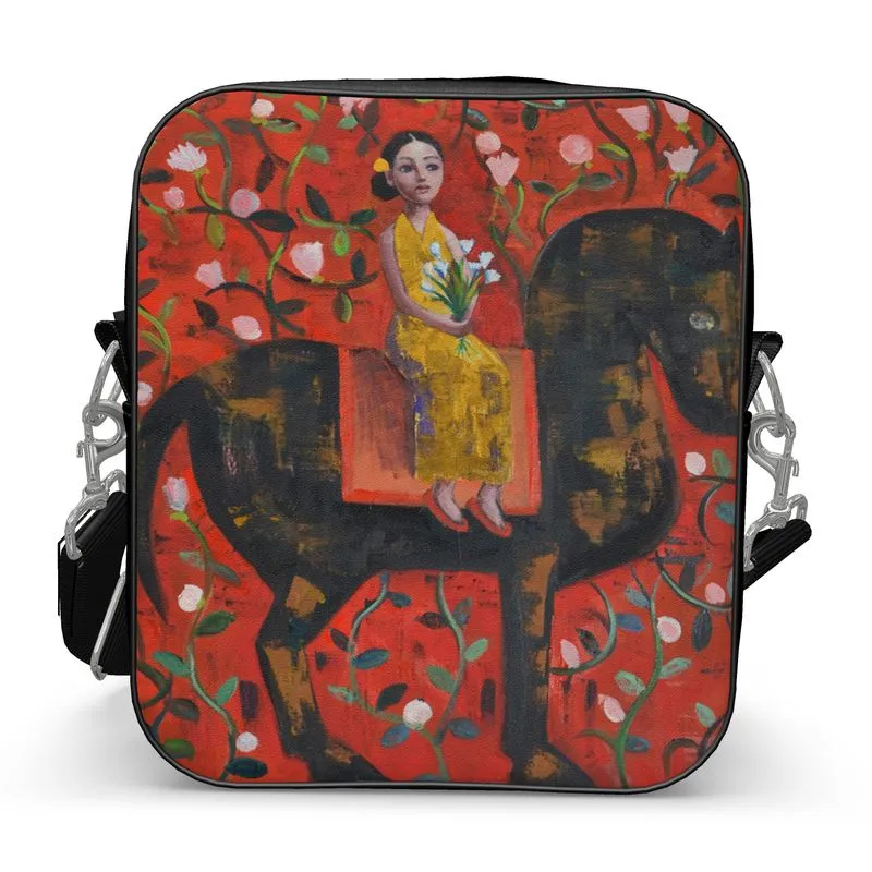 Maze of Love Large Messenger Bag