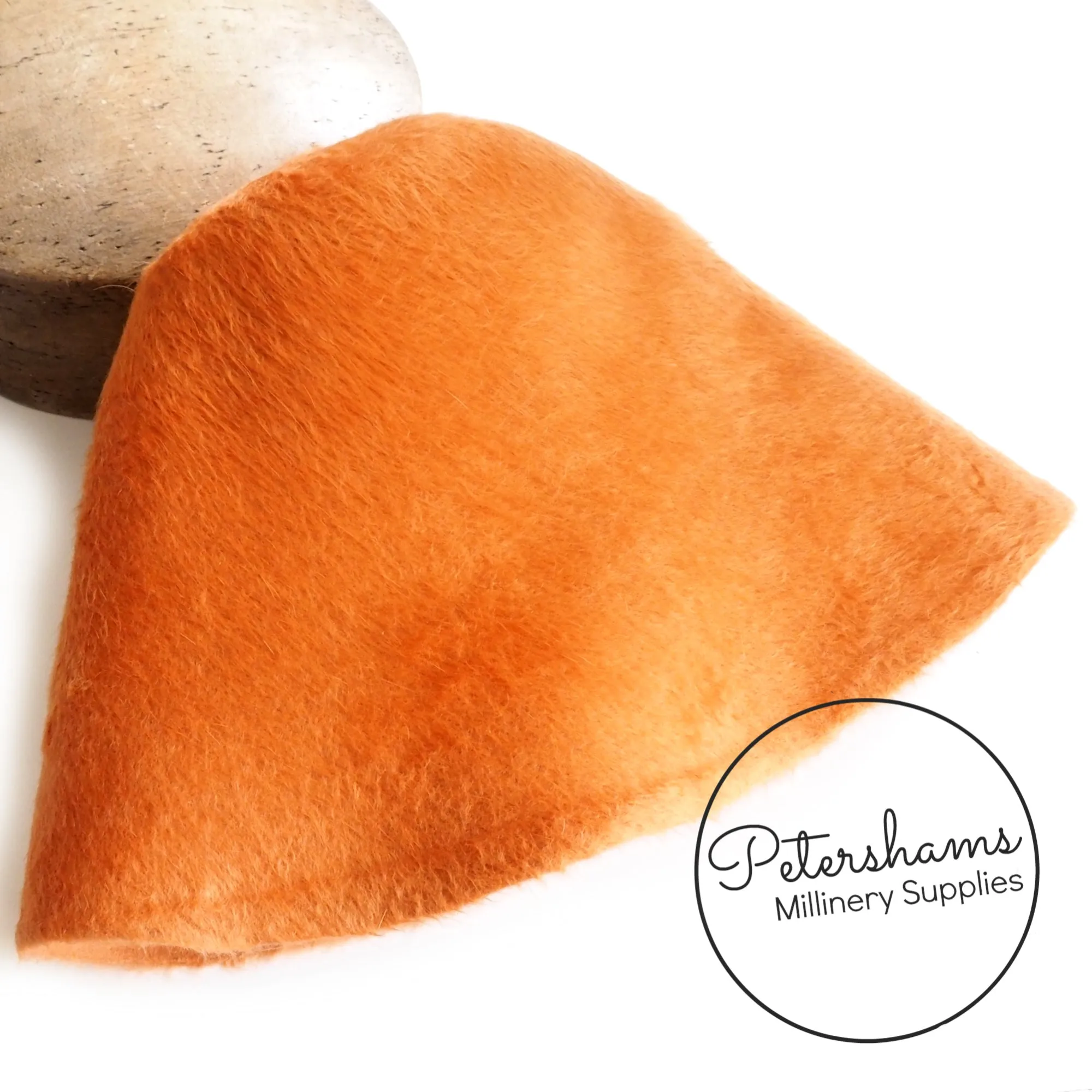 Melusine Vintage Fur Felt Cone Hood Hat Body - Bright Colours