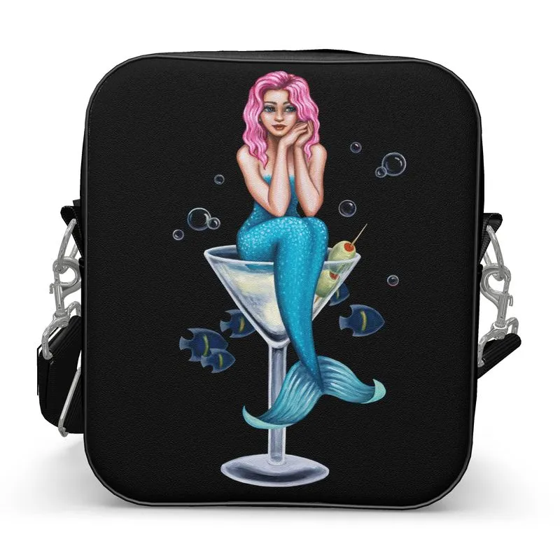 Mermaid Martini Large Messenger Bag