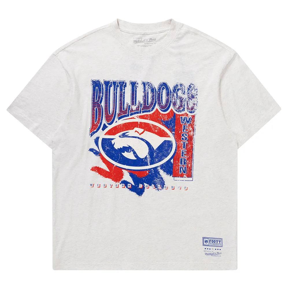 Mitchell & Ness - Western Bulldogs Mens Brush Off Tee
