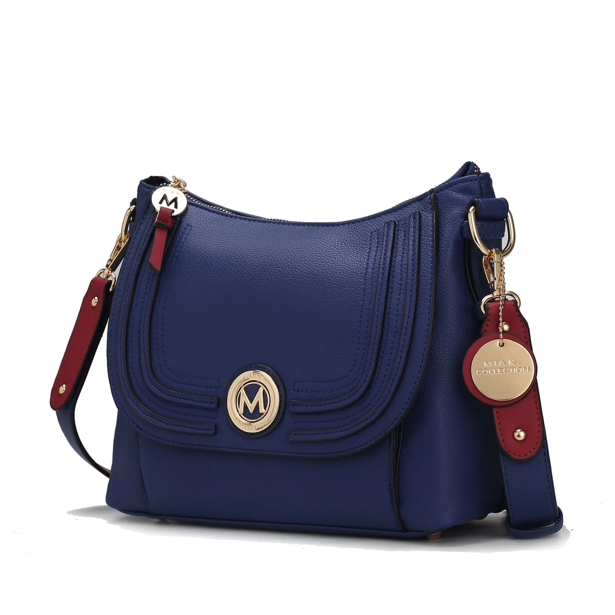 MKF Collection Maggie vegan leather Crossbody Shoulder bag by Mia K