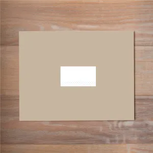 Monogram Block Mailing Labels