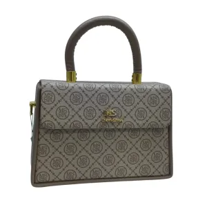 MS Women's Monogram Handbag with Top Handle