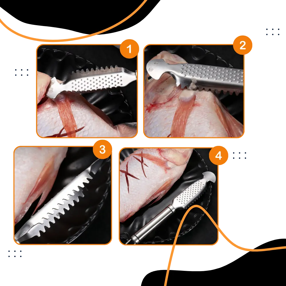 Multi-Functional Fish Scaler