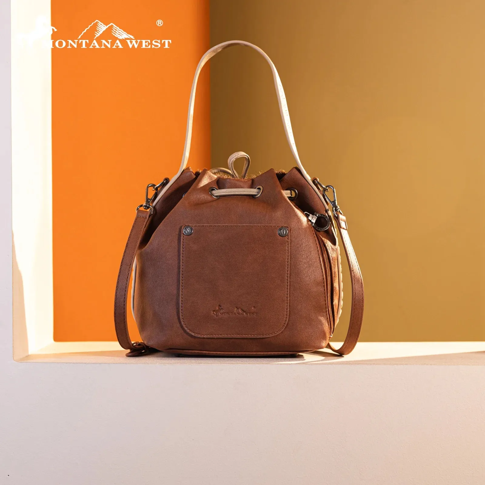 MW Fringe Hobo/Crossbody ~ Brown
