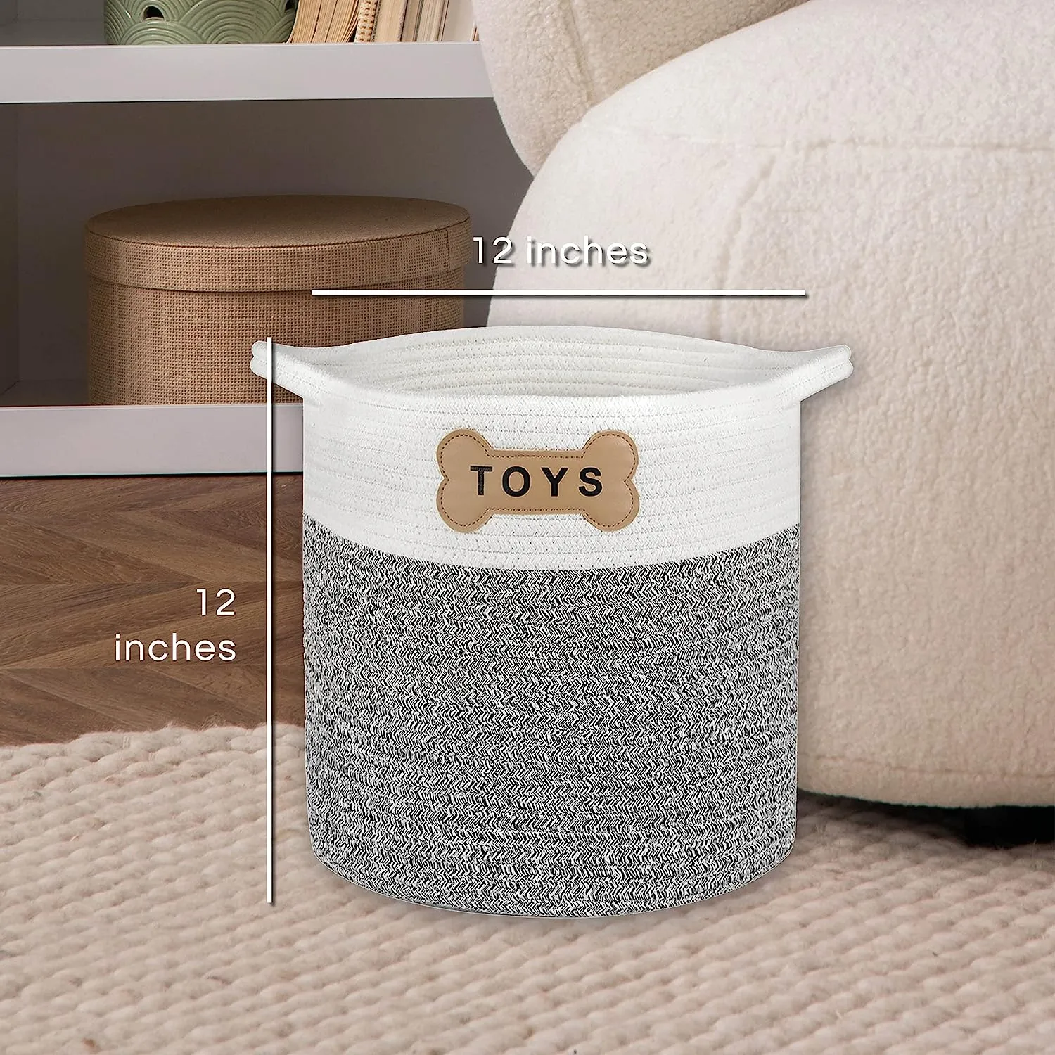 NAPLES PET TOY BASKET