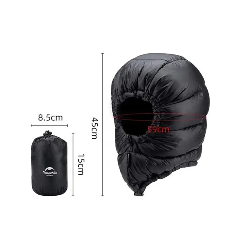 Naturehike Winter Outdoor Hiking Windproof Hood Warm Goose Down Hat