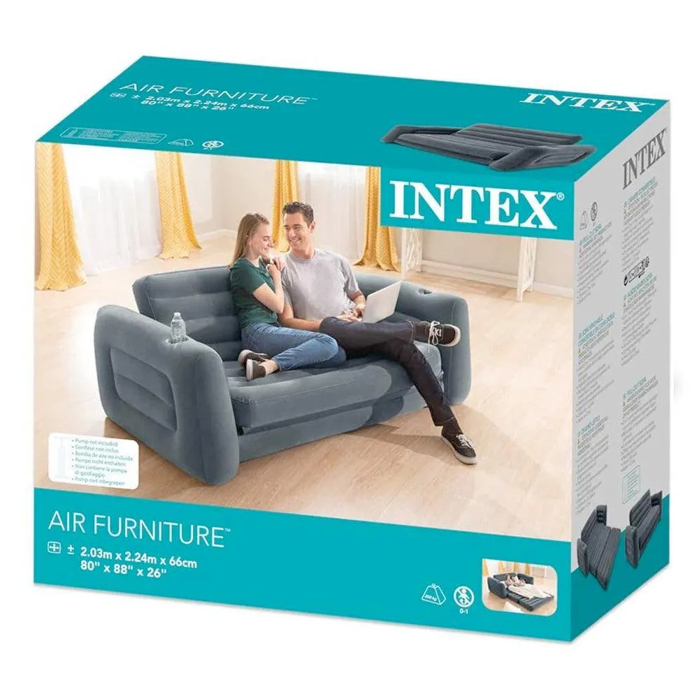 (NET)Intex Pull out Sofa 203 X 224 X 66 Cm