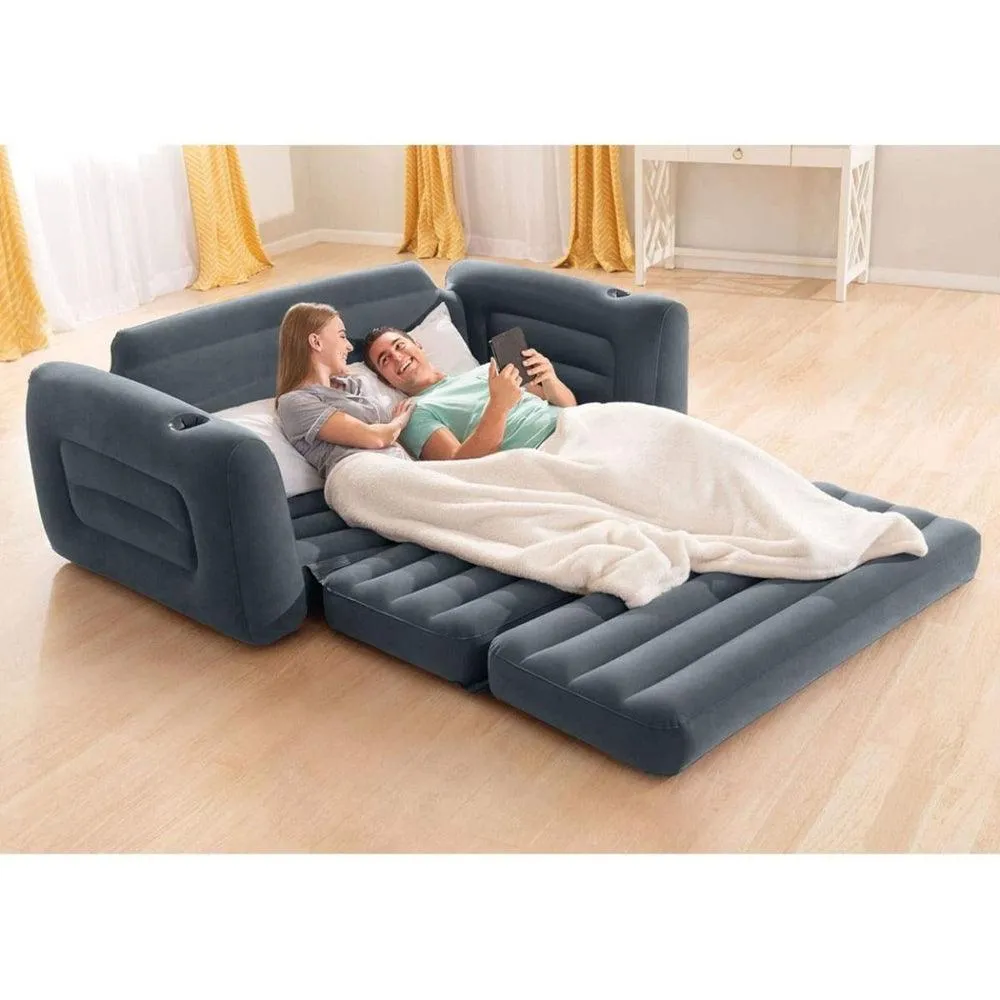 (NET)Intex Pull out Sofa 203 X 224 X 66 Cm