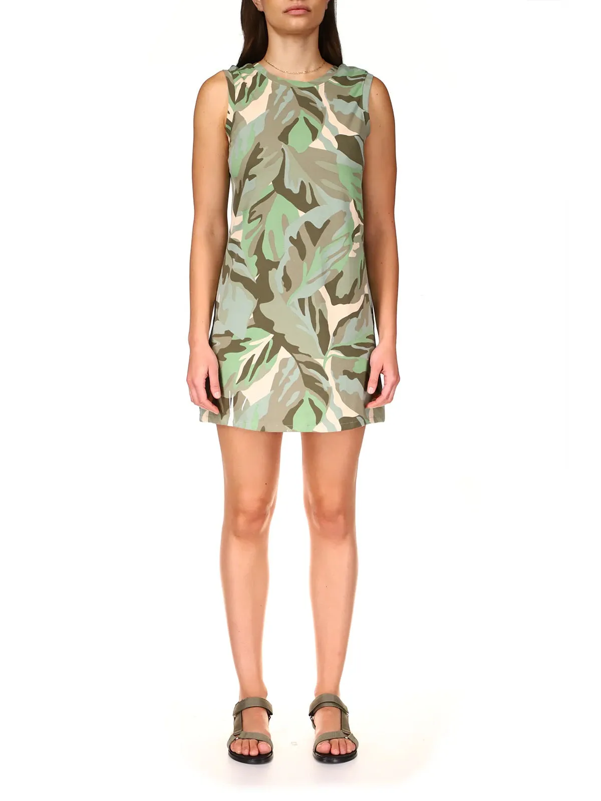 Open Back Tank Dress
