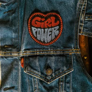 Patch brodé "Girl power"