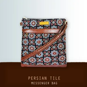Persian Tile Messenger Bag