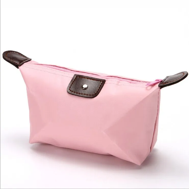 Portable Cosmetic Bag For Women Colorful Waterproof New Travel Dumpling Storage Bags Mini Cute Toiletry Makeup Tote Bags Purses