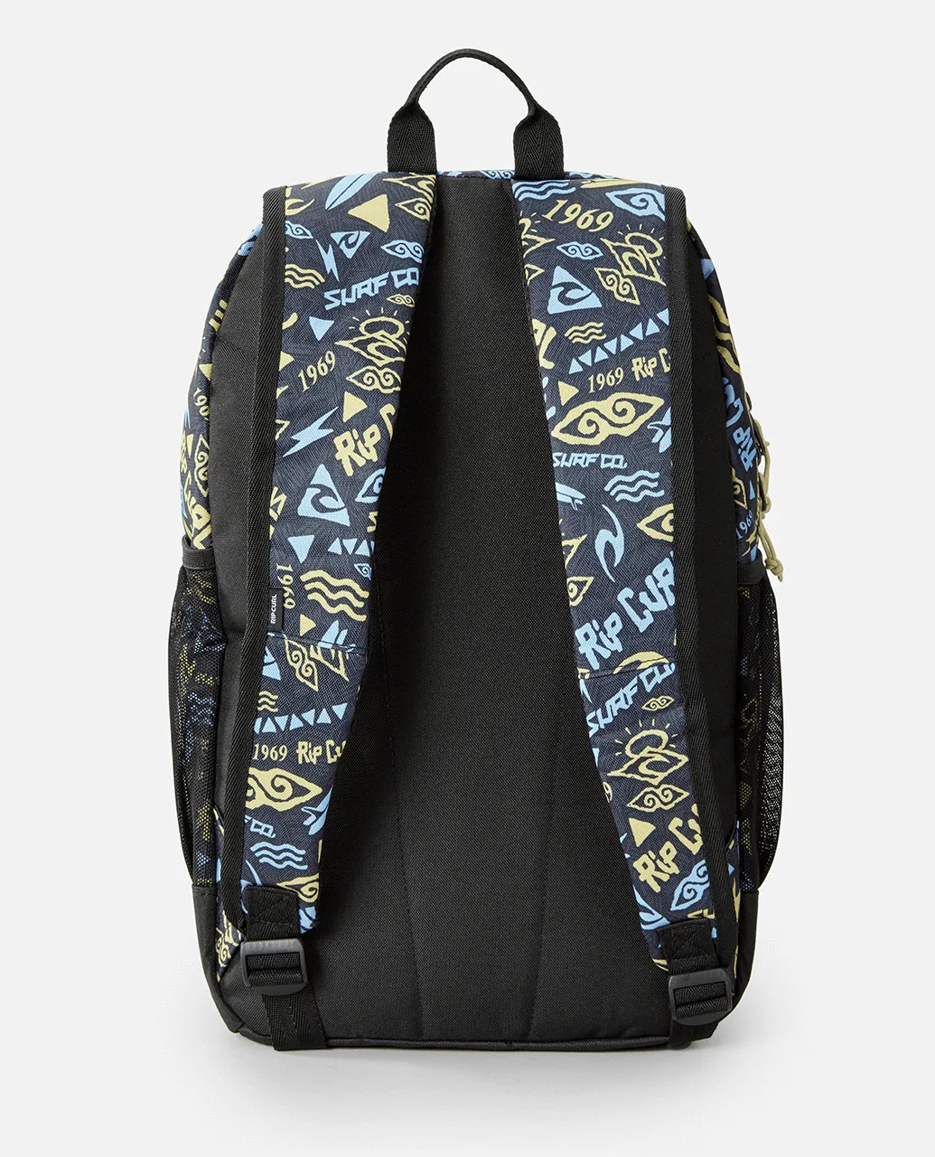 Posse Mid Backpack in Black & Yellow