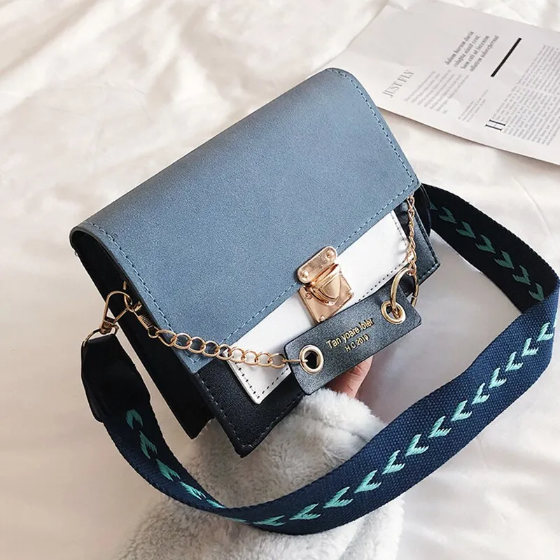 PU Leather Crossbody Bags For Women 2021 сумки для женщин Fashion Simple Shoulder Messenger Bag sac femme CrossBody Bag bolsos