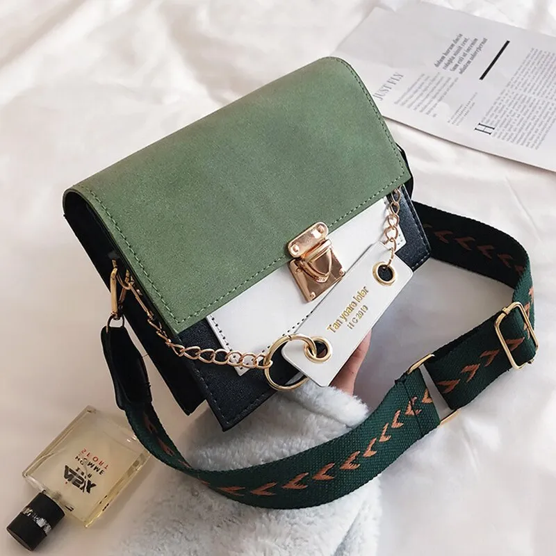 PU Leather Crossbody Bags For Women 2021 сумки для женщин Fashion Simple Shoulder Messenger Bag sac femme CrossBody Bag bolsos