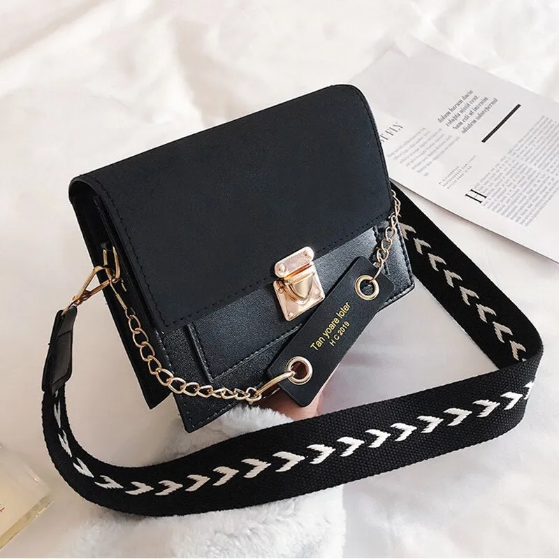 PU Leather Crossbody Bags For Women 2021 сумки для женщин Fashion Simple Shoulder Messenger Bag sac femme CrossBody Bag bolsos