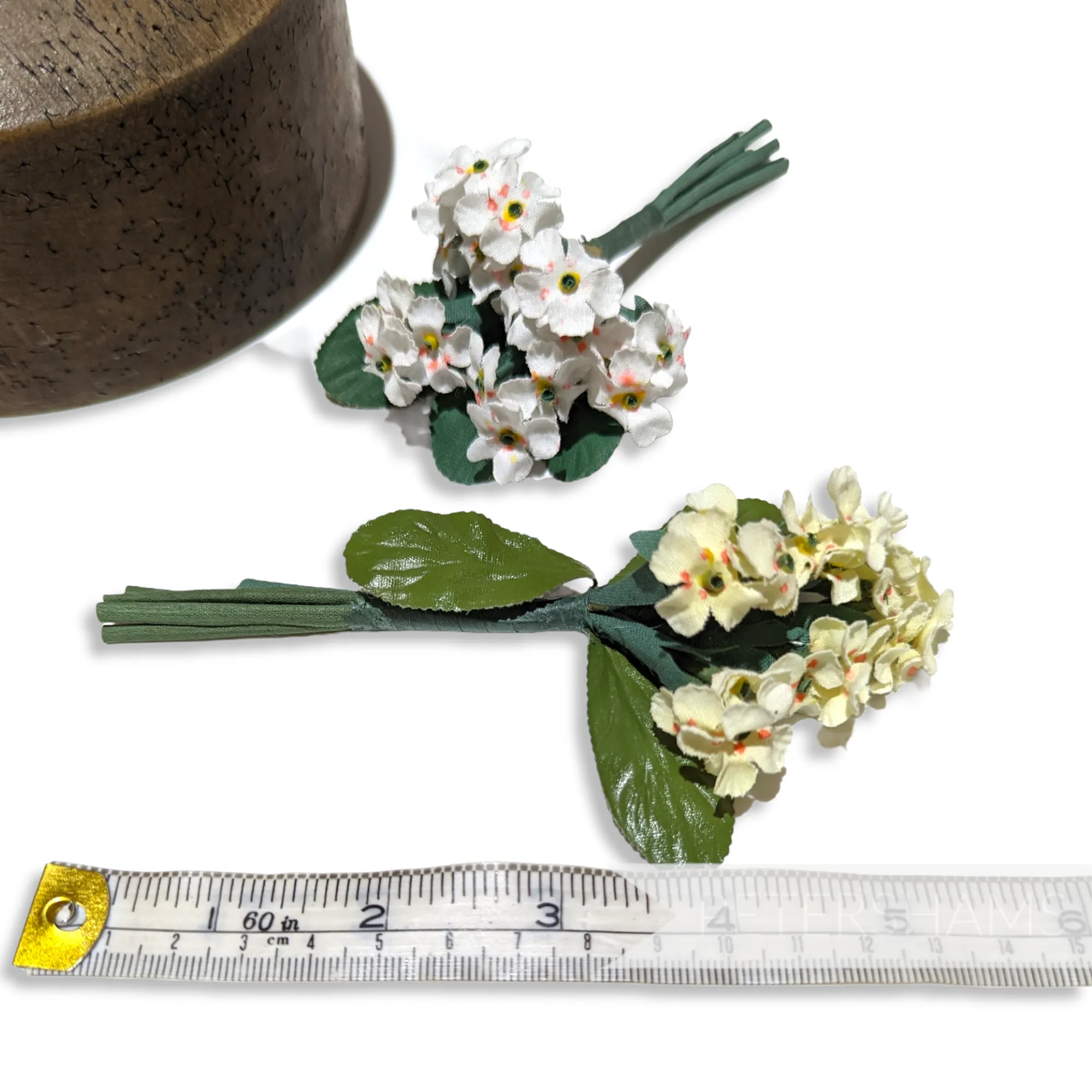 'Sandra' Vintage 1960's Korean Primrose Flower Hat Mount