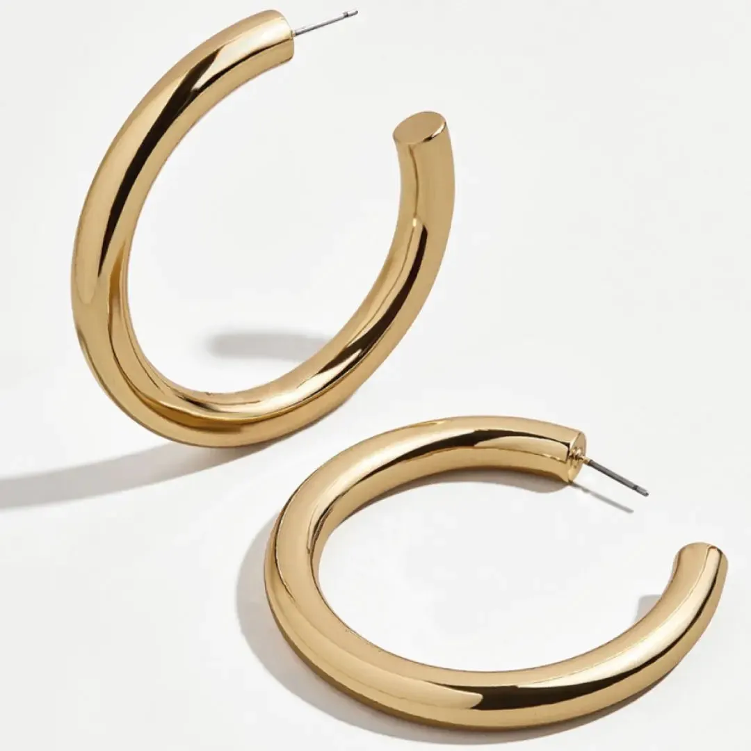 Scarlett Hoop Earrings Gold or Silver