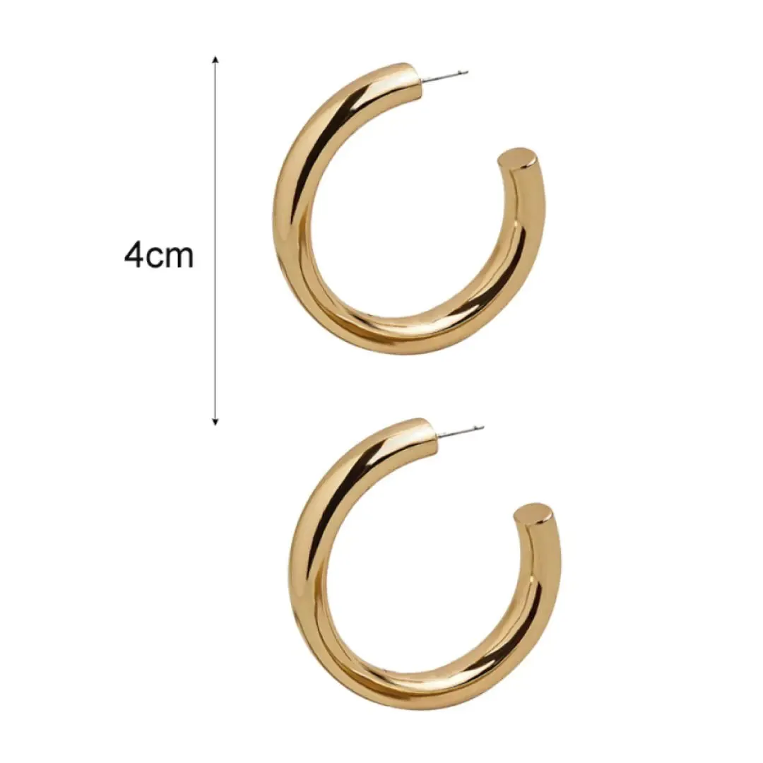 Scarlett Hoop Earrings Gold or Silver