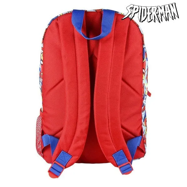 School Bag Spiderman Red Blue