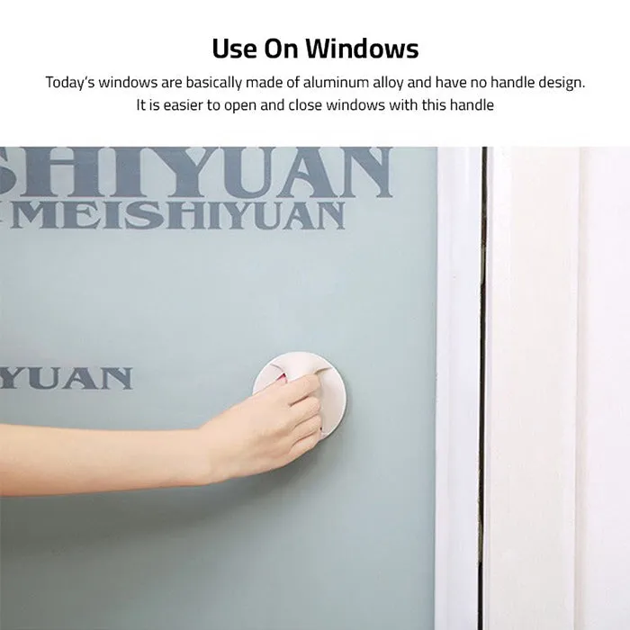 Self Adhesive Multi- functional Door Handle
