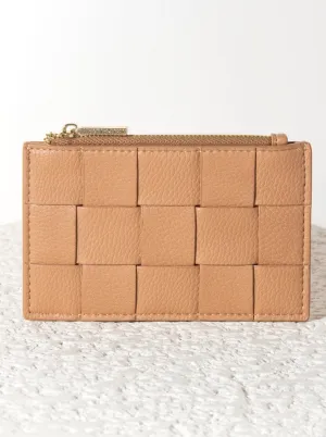 Shiraleah Verona Card Holder, Tan