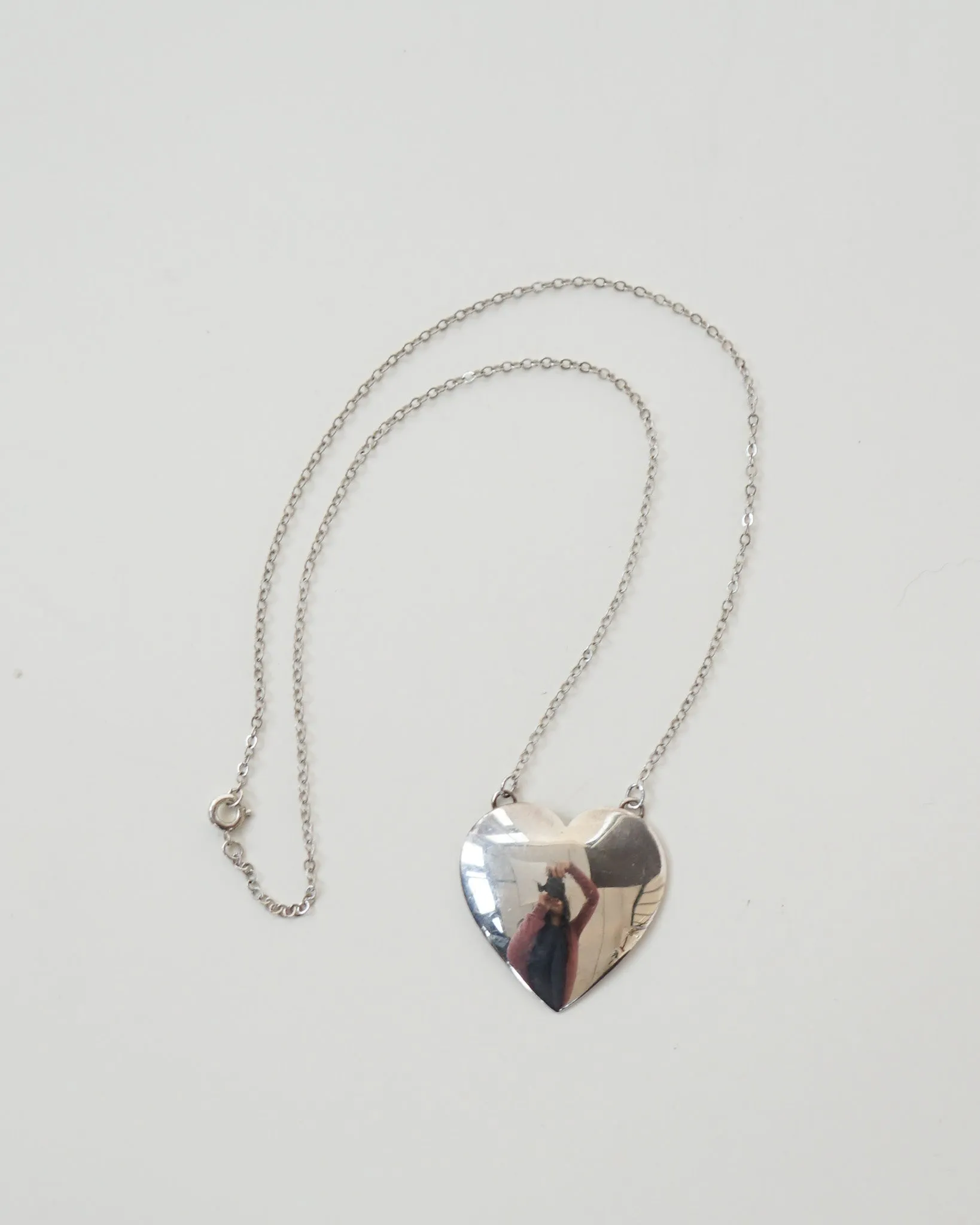 Silver Heart Necklace