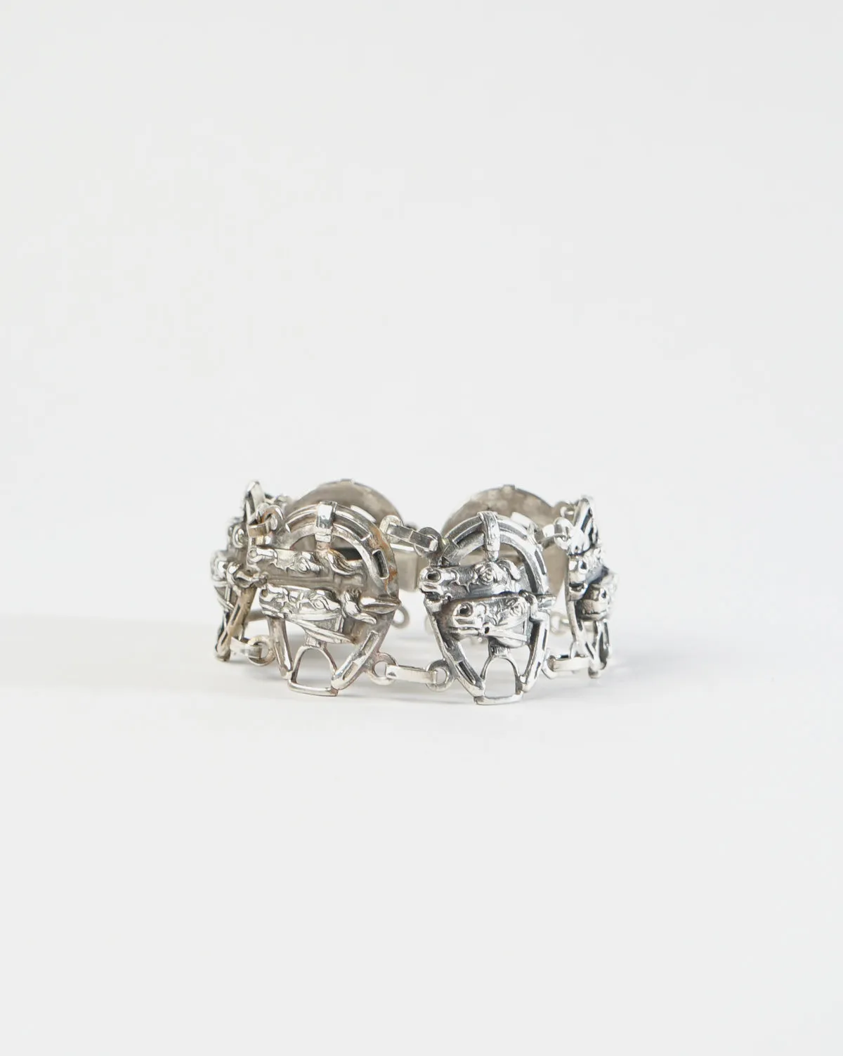 Silver Horseshoe Bracelet
