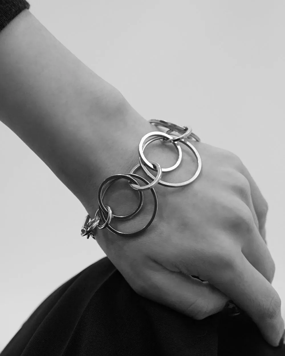 Silver Linked Chain Bracelet