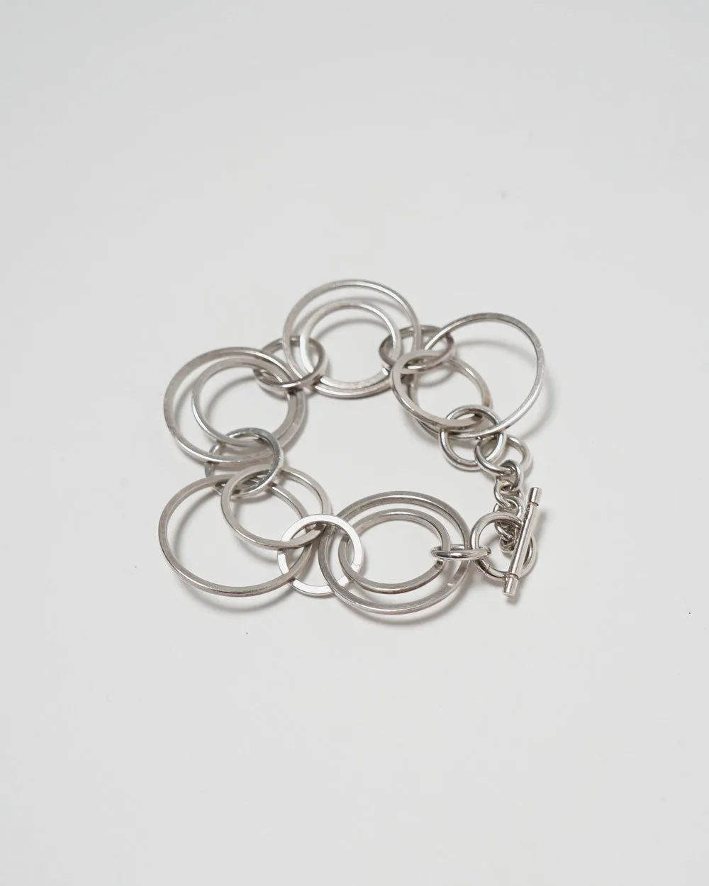 Silver Linked Chain Bracelet