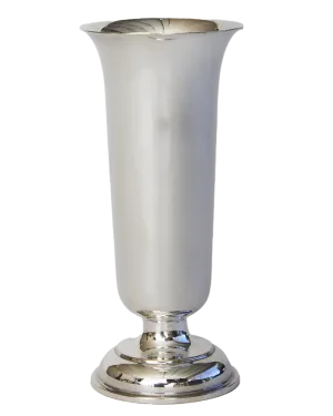 Silver Rose Vase 01