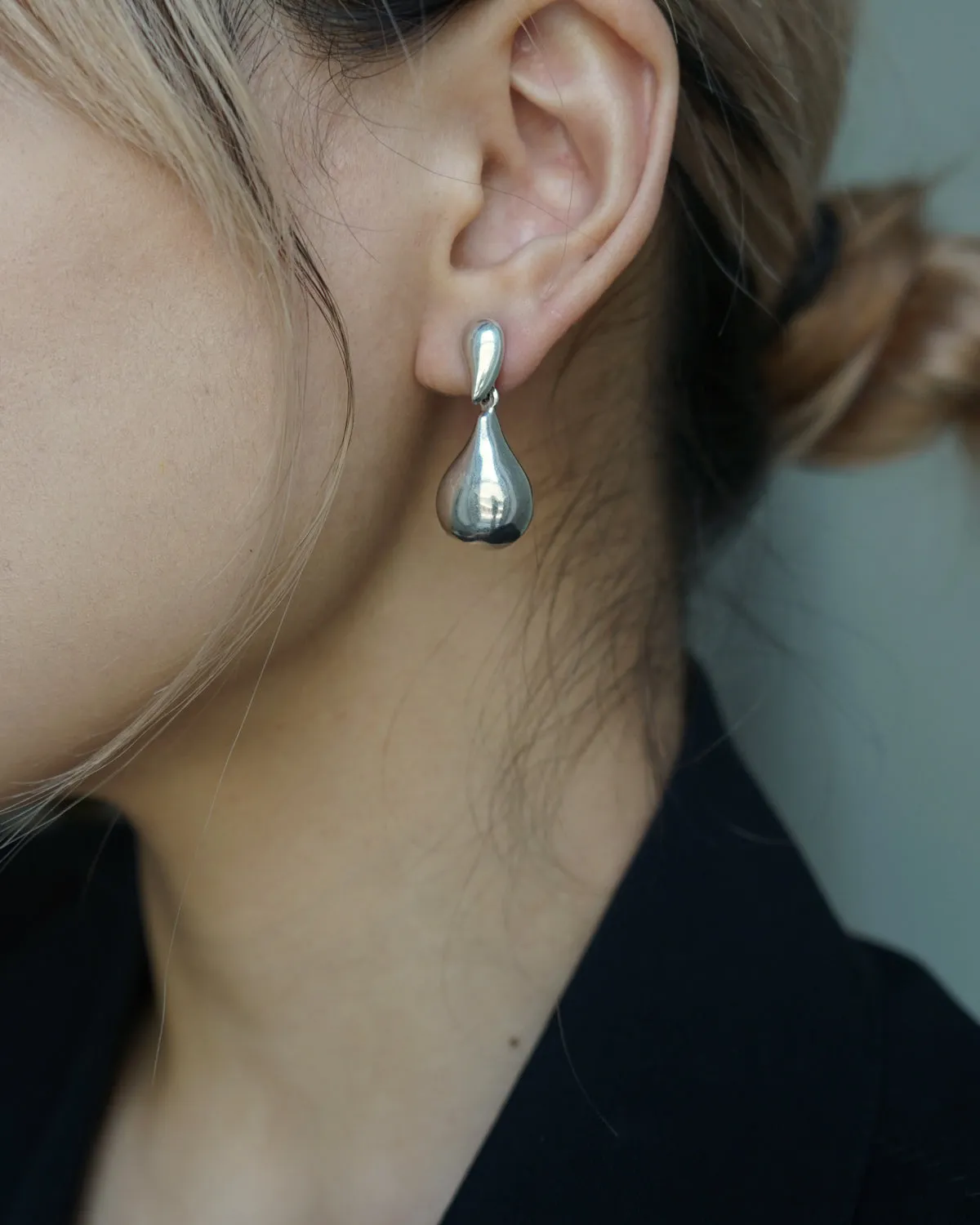 Silver Teardrop Earrings