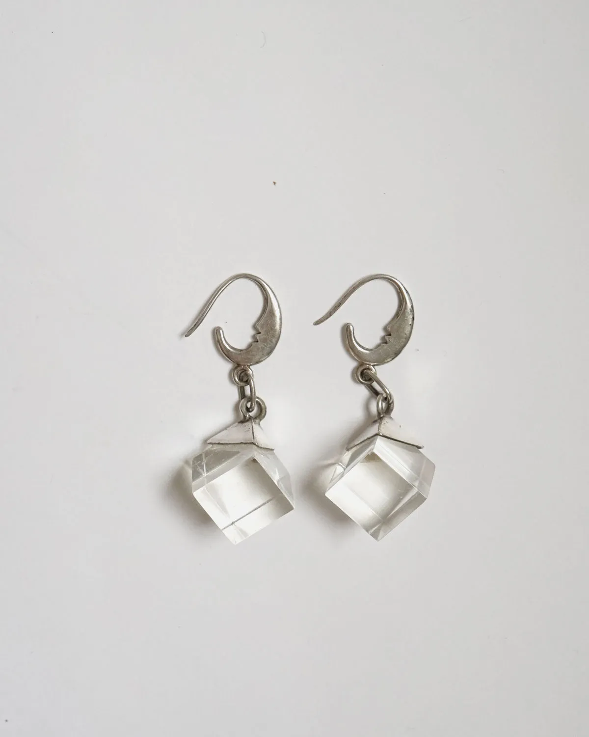 Silver x Lucite Earrings